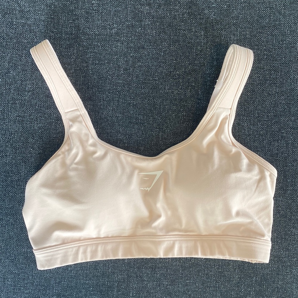 Gymshark Blush/Cream Sports Bra